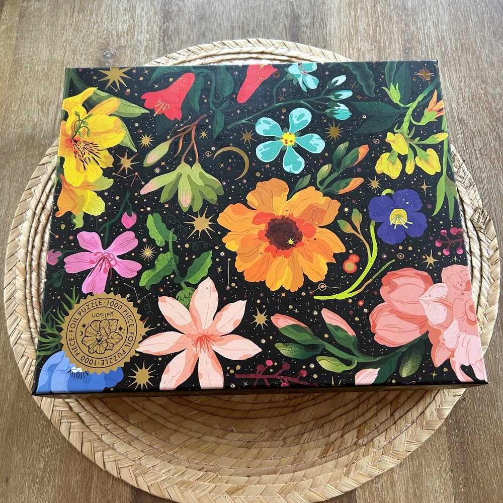 GALISON INTERGALACTIC FLORA 1000 FOIL PIECE PUZZLE